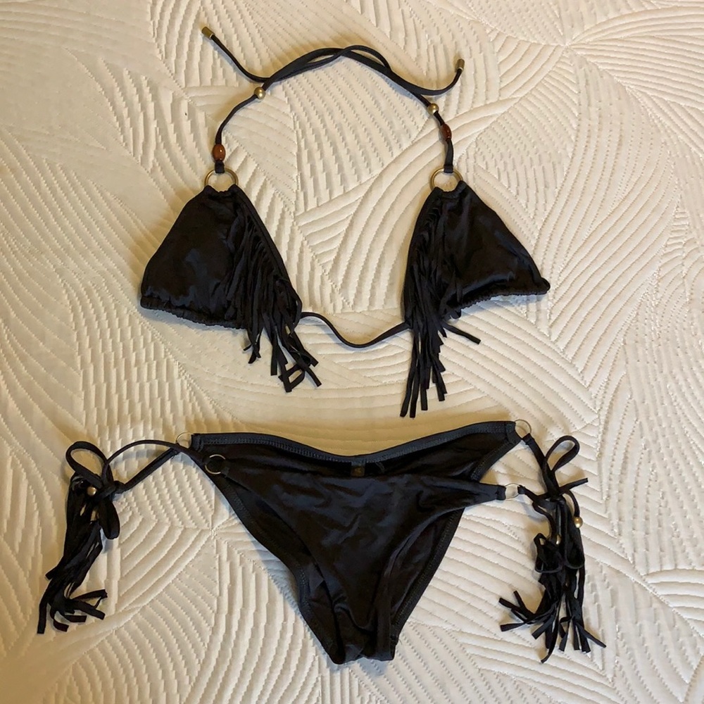 Vitamin A Gray bikini